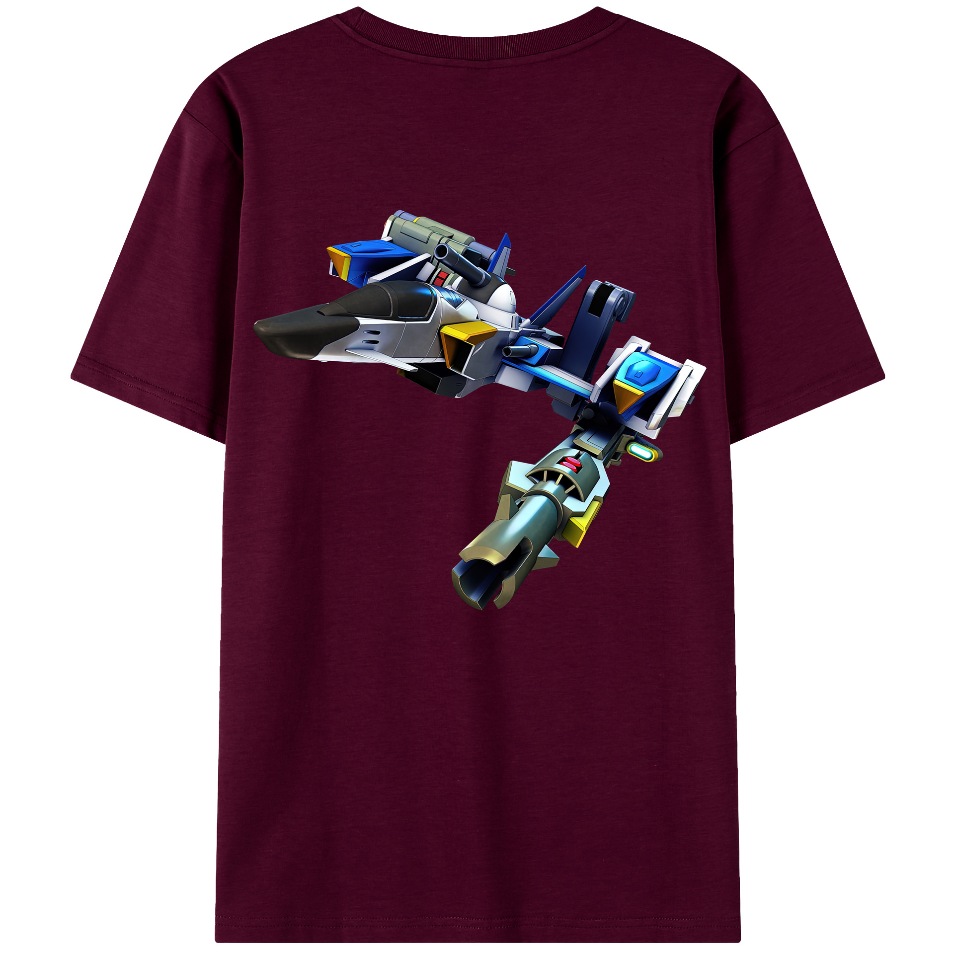 （画像用） 機動戦士ガンダム Mobile Suit Gundam レディース半袖Tシャツ(バックプリント)